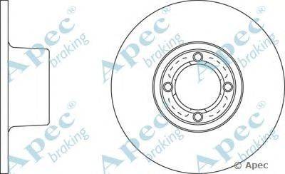 Тормозной диск APEC braking DSK239