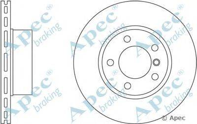 Тормозной диск APEC braking DSK2459