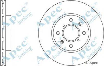 Тормозной диск APEC braking DSK2505