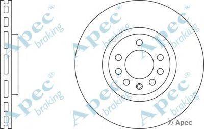 Тормозной диск APEC braking DSK2507