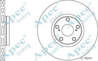 Тормозной диск APEC braking DSK2655