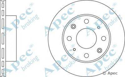 Тормозной диск APEC braking DSK271