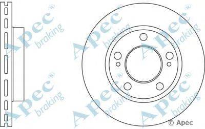 Тормозной диск APEC braking DSK2711