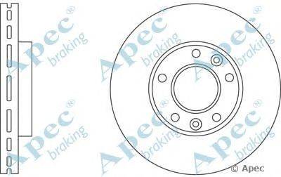 Тормозной диск APEC braking DSK2730