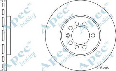 Тормозной диск APEC braking DSK794