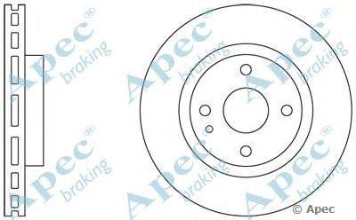 Тормозной диск APEC braking DSK827