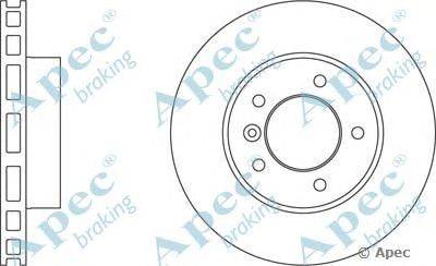 Тормозной диск APEC braking DSK938