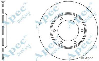 Тормозной диск APEC braking DSK963