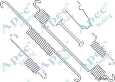 Комплектующие, тормозная колодка APEC braking KIT759