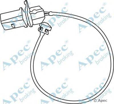 Указатель износа, накладка тормозной колодки APEC braking WIR5212