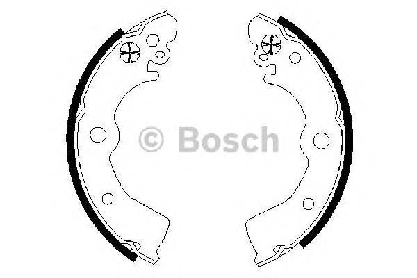 Комплект тормозных колодок BOSCH BS820
