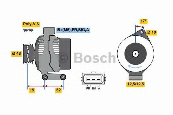 Генератор BOSCH 8044