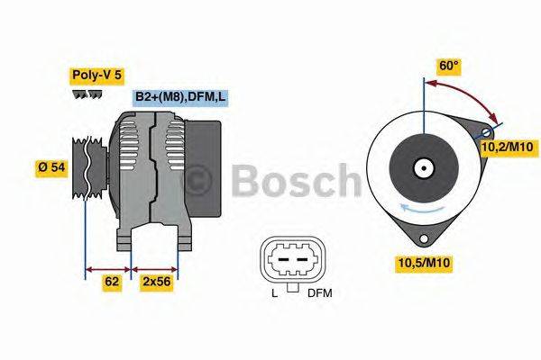 Генератор BOSCH 8138