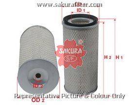 Воздушный фильтр SAKURA  Automotive A1014