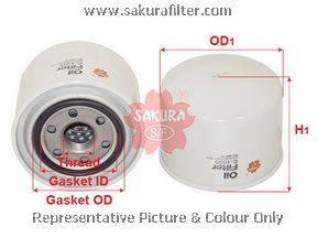 Масляный фильтр SAKURA  Automotive C1055