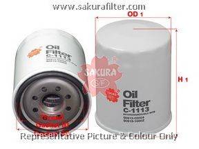 Масляный фильтр SAKURA  Automotive C-1113