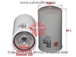 Масляный фильтр SAKURA  Automotive C-6105