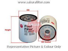 Топливный фильтр SAKURA  Automotive FC-46010