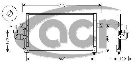 Конденсатор, кондиционер ACR 300114