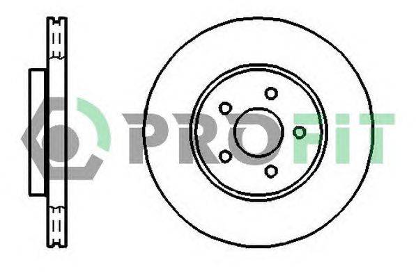 Тормозной диск PROFIT 5010-1125