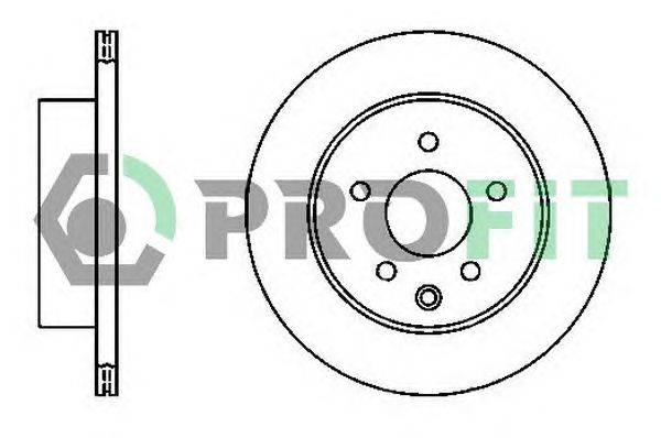Тормозной диск PROFIT 5010-2020