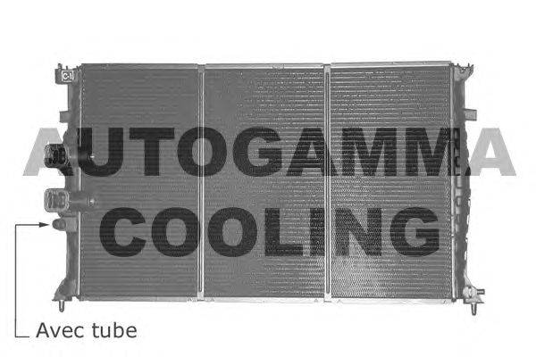 Радиатор, охлаждение двигателя AUTOGAMMA 101980