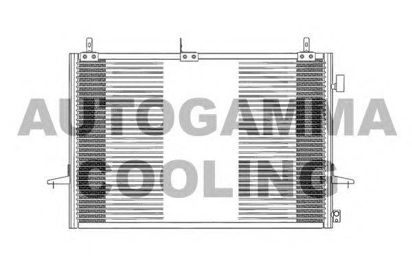 Конденсатор, кондиционер AUTOGAMMA 102653