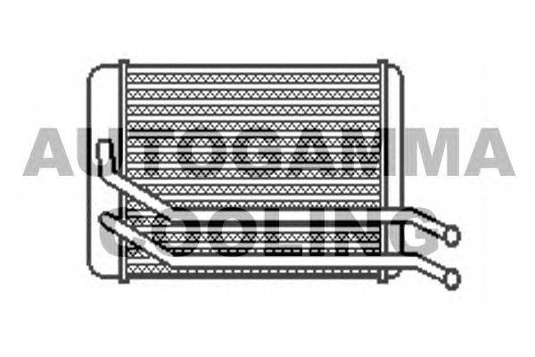 Теплообменник, отопление салона AUTOGAMMA 104086