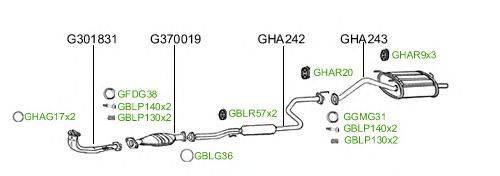 Система выпуска ОГ GT Exhaust 937