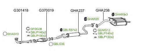 Система выпуска ОГ GT Exhaust 941