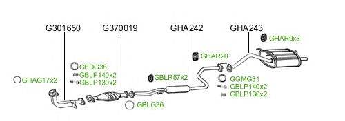 Система выпуска ОГ GT Exhaust 943