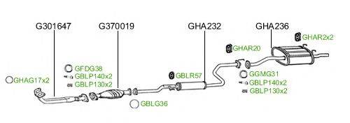 Система выпуска ОГ GT Exhaust 947
