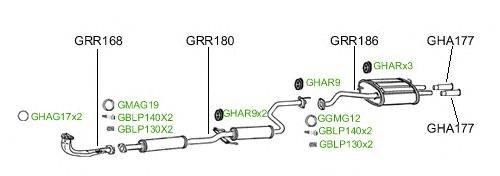 Система выпуска ОГ GT Exhaust 959