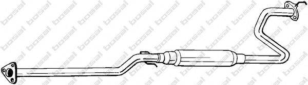 Средний глушитель выхлопных газов BOSAL 286-789