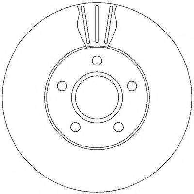 Тормозной диск METZGER 230685