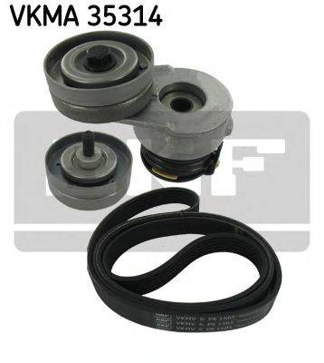 Поликлиновой ременный комплект SKF VKMA 35314