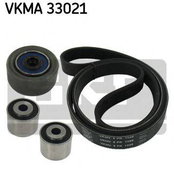 Поликлиновой ременный комплект SKF VKMA 33021