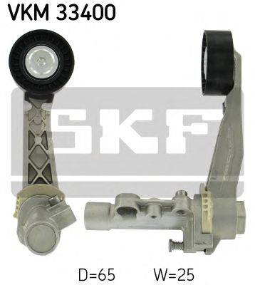 Натяжной ролик, поликлиновой  ремень SKF VKM33400