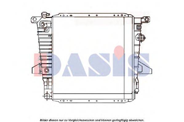 Радиатор, охлаждение двигателя AKS DASIS 090005N