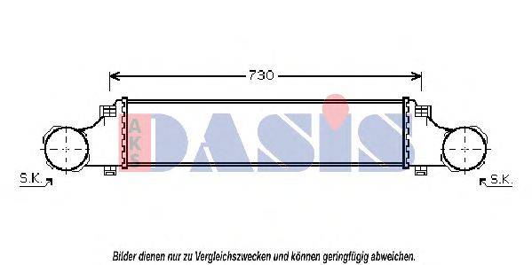 Интеркулер AKS DASIS 127001N