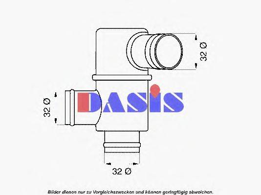 Термостат, охлаждающая жидкость AKS DASIS 333683