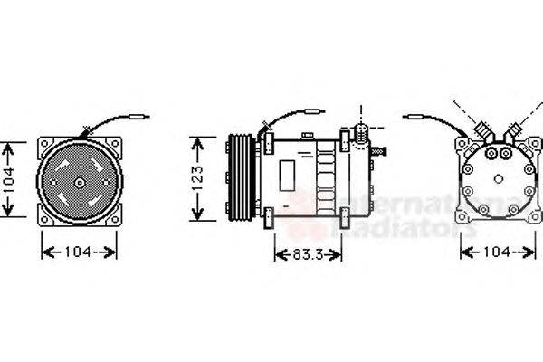 Компрессор, кондиционер SCHLIECKMANN 6059K102