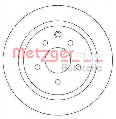 Тормозной диск METZGER 230903C