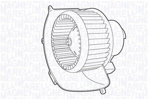 Электродвигатель, вентиляция салона MAGNETI MARELLI 069422466010