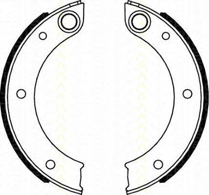 Комплект тормозных колодок, стояночная тормозная система TRISCAN 8100 20003