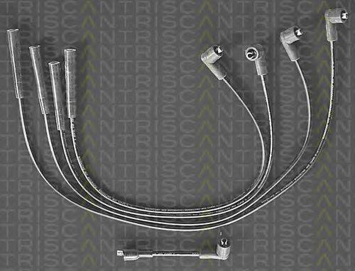 Комплект проводов зажигания TRISCAN ZEF849