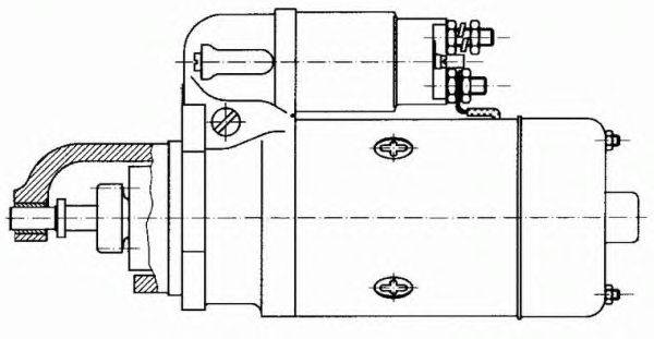 Стартер EFEL 100081