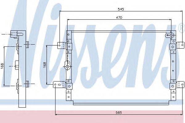 Конденсатор, кондиционер NISSENS 94367