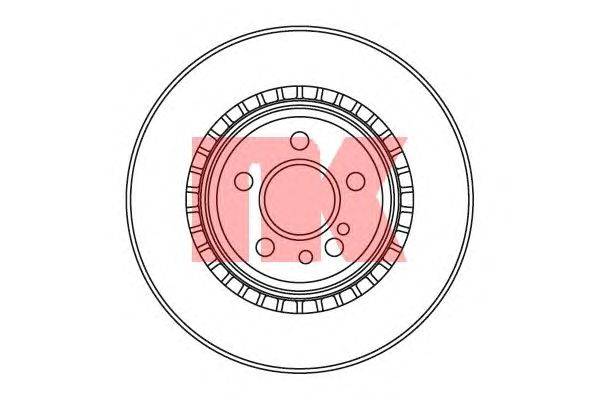 Тормозной диск NK 203385