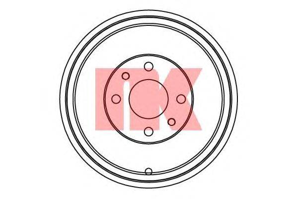 Тормозной барабан NK 251913